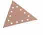 Шлифовальная шкурка на липучке отборная, треугольная, P 80 (25 шт.) FLEX 348562